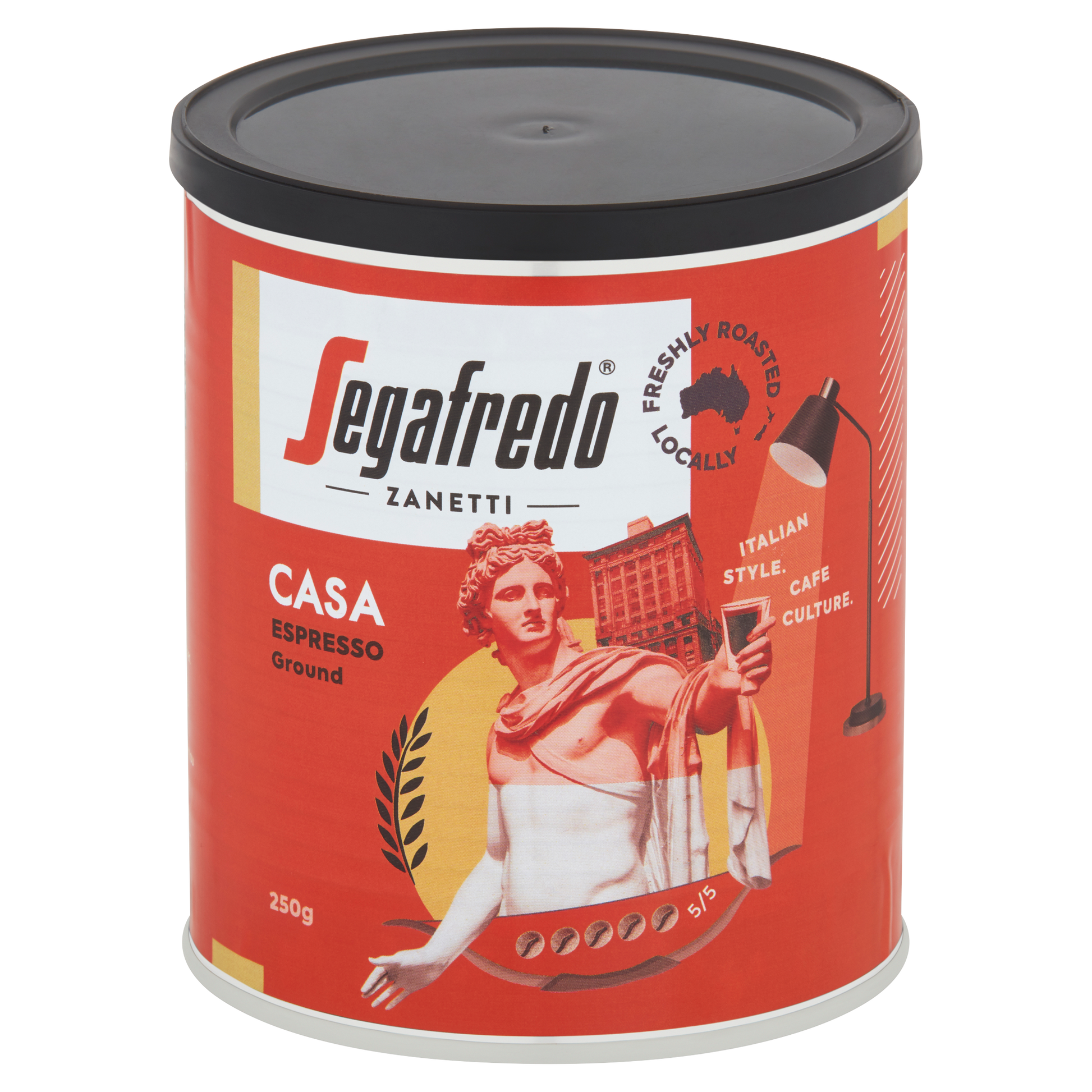 Segafredo Red Casa ground 250g 