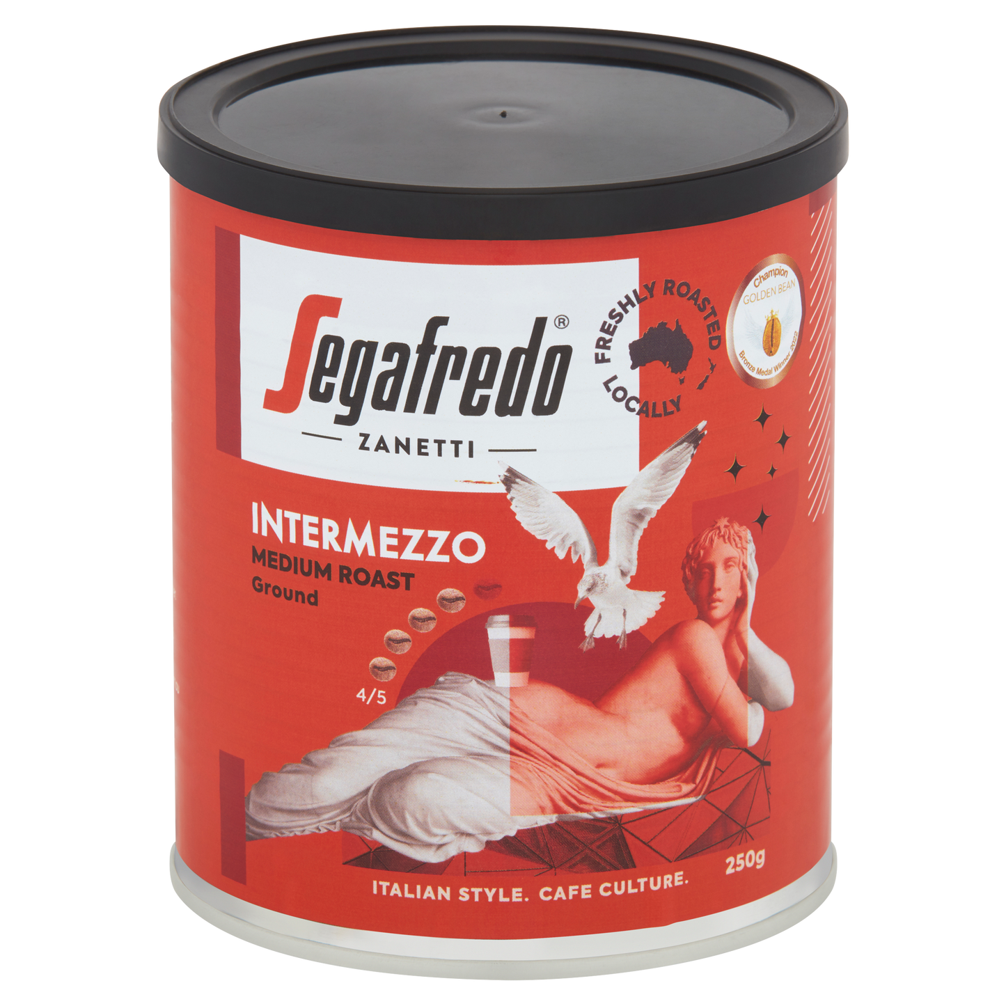 Segafredo Zanetti Intermezzo Speciality Roasted 250g Ground Coffee