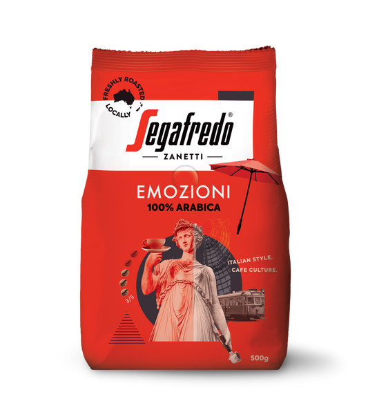 Segafredo Red Emozioni beans 500g